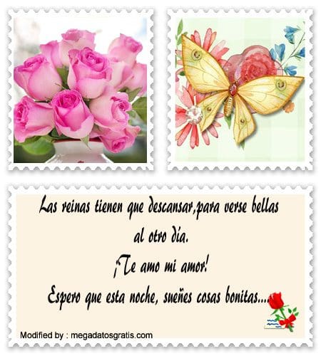 Hermosas palabras de felices sueños para mi amor | Buenas noches amor - Hermosas palabras de felices sueños para mi amor | Buenas noches amor -