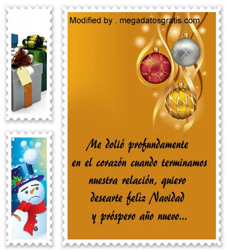 Mensajes de Navidad para mi Ex amor | Saludos Navideños Mensajes de Navidad para mi Ex amor | Saludos Navideños