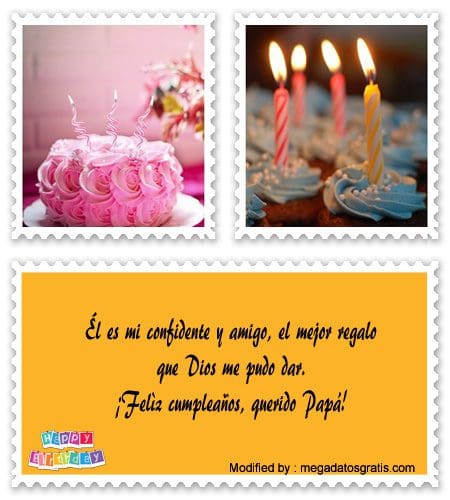 Cartas de cumpleaños para mi Papá | Saludos de cumpleaños Cartas de cumpleaños para mi Papá | Saludos de cumpleaños