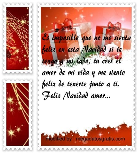 Dulces frases de Navidad para mi novio con imágenes Dulces frases de Navidad para mi novio con imágenes