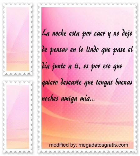 Nuevos textos y postales de buenas noches para enviar gratis - Nuevos textos y postales de buenas noches para enviar gratis -