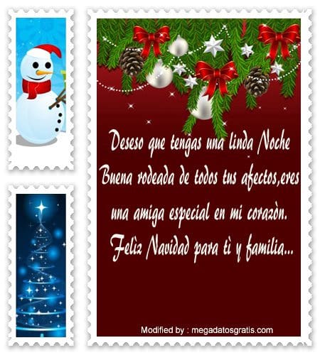 Lindas Cartas Y Mensajes De Navidad Para Un Amigo 