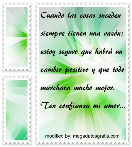Tarjetas y mensajes de aliento para enviar a mi amor Tarjetas y mensajes de aliento para enviar a mi amor
