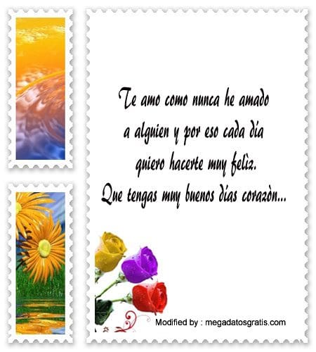 Mensajes De Buenos Días Para Mi Pareja | Frases De Amor De Buenos Días - Mensajes De Buenos Días Para Mi Pareja | Frases De Amor De Buenos Días -