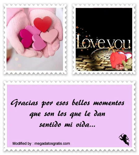 Mensajes de amor para mi novio | Frases románticas Mensajes de amor para mi novio | Frases románticas