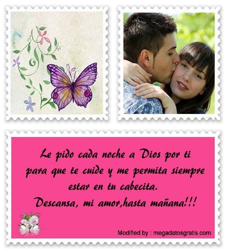 Mensajes de buenas noches para mi novia | Frases de amor Mensajes de buenas noches para mi novia | Frases de amor