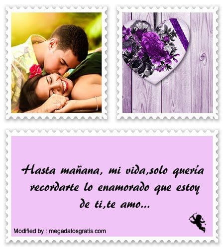 Mensajes de buenas noches para mi novia | Frases de amor Mensajes de buenas noches para mi novia | Frases de amor