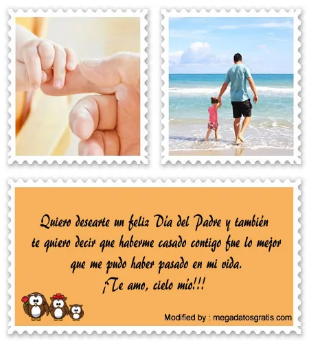 Mensajes por el Día del Padre para esposo│Saludos por el Día del Padre