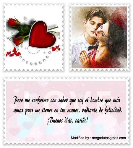 Saludos de buenos días mi amor | Mensajes romànticos Saludos de buenos días mi amor | Mensajes romànticos