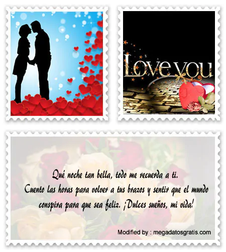 Frases de buenas noches para novios | Mensajes de dulces sueños Frases de buenas noches para novios | Mensajes de dulces sueños